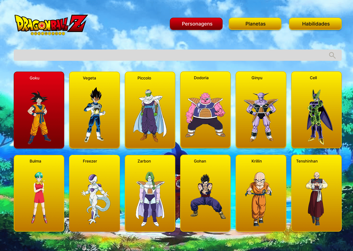 Dragon Ball App/Website Website imagem 4 Dragon Ball App/Website Website imagem 4
