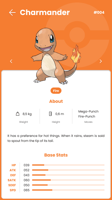 Pokémon App App imagem 3 Pokémon App App imagem 3